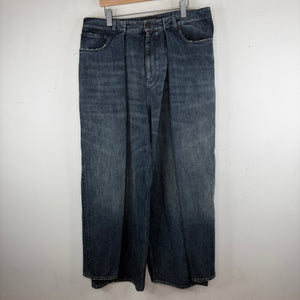Balenciaga Double Leg Baggy Jeans