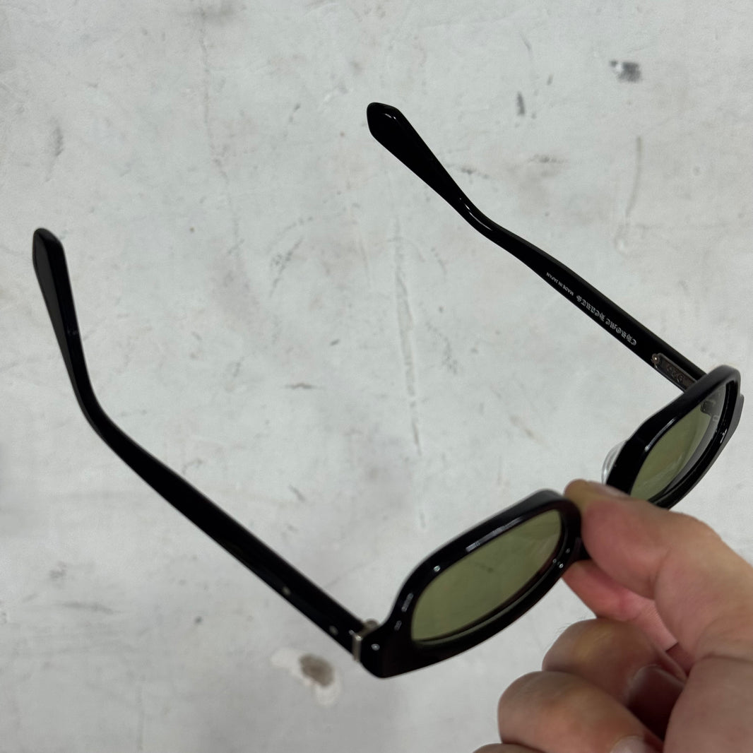 Chrome Hearts Glossy Black 50 Lowrider Sunglasses