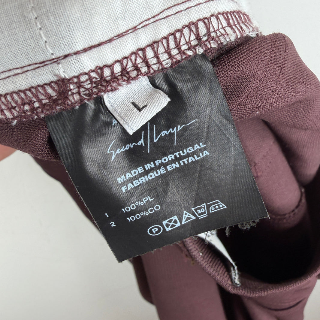 Second Layer Burgundy Trousers