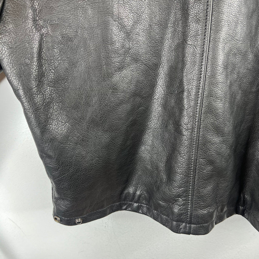 Supreme Schott Leather Fireman Jacket