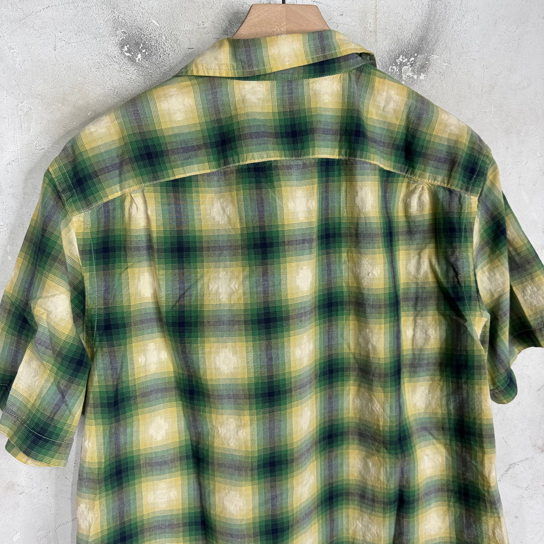 RRL Plaid Aztec Shirt