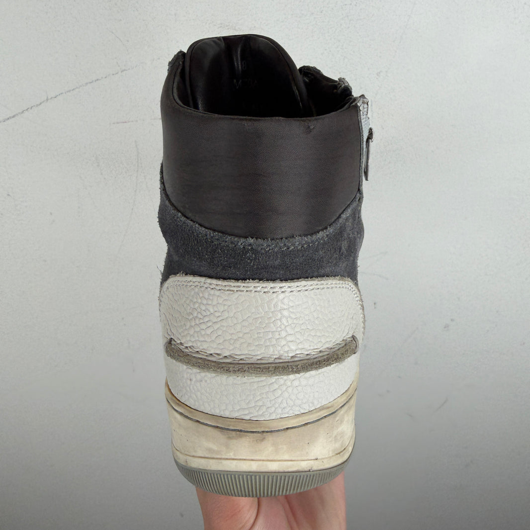 Lanvin Zipper High Top Sneaker