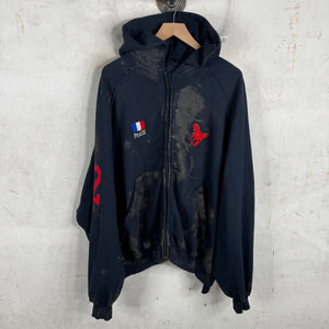 Balenciaga Mudded Polo Hoodie