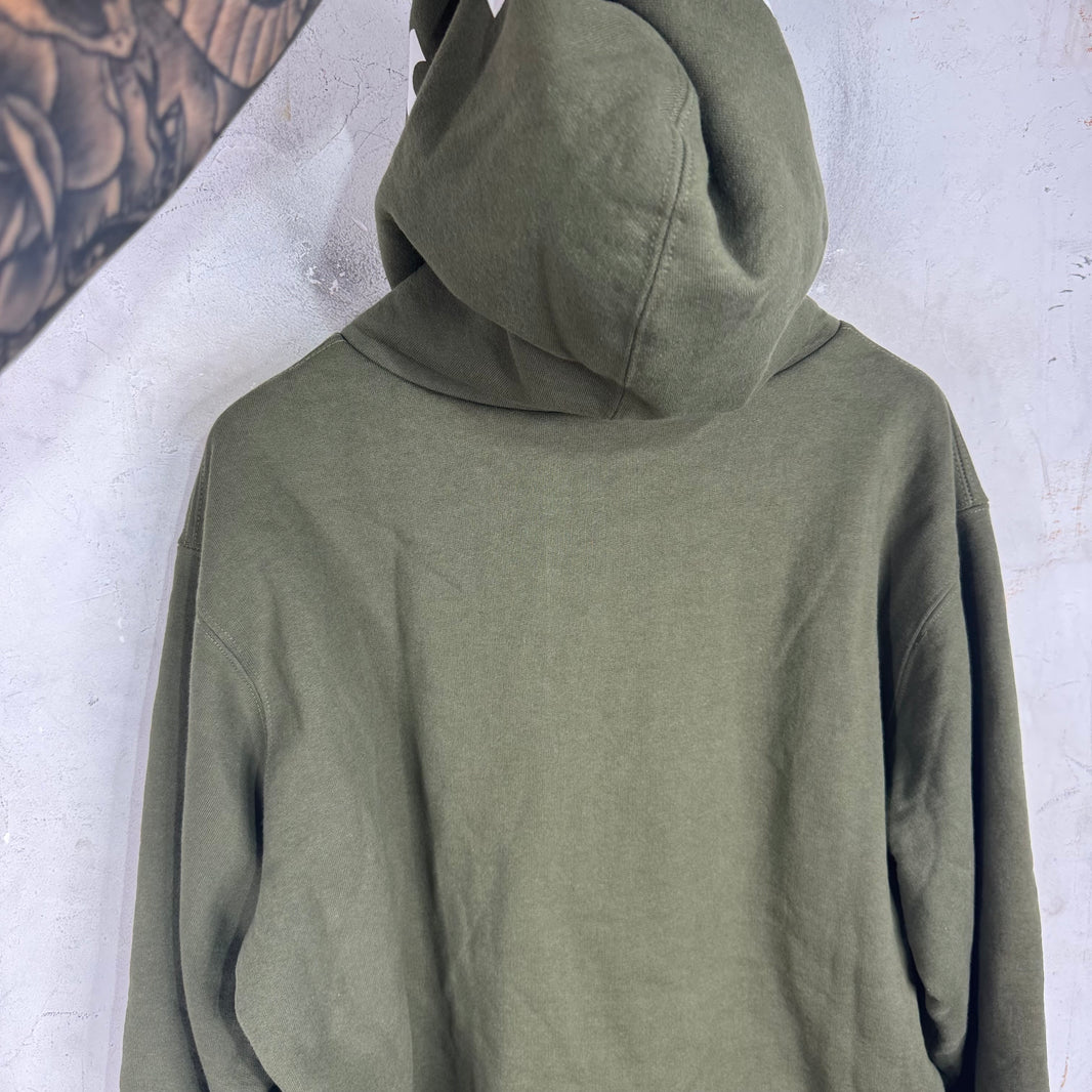 Supreme Thermal Lined Hood Logo Zip Hoodie