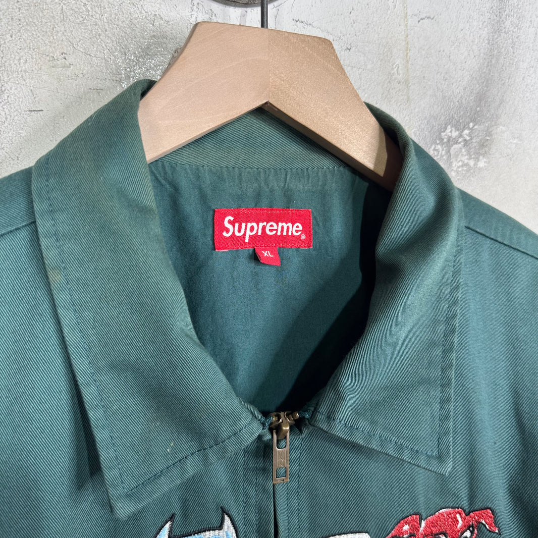 Supreme x Daniel Johnston Embroidered Work Jacket