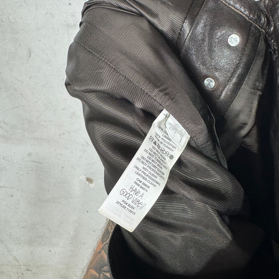 Stussy Big Ol' Brown Leathers