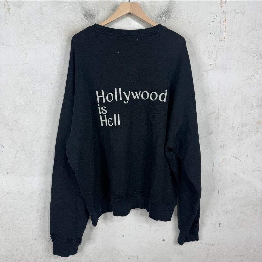 Paly Hollywood is Hell Crewneck