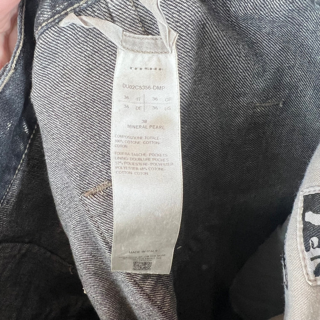 Rick Owens Grey Geth Jeans