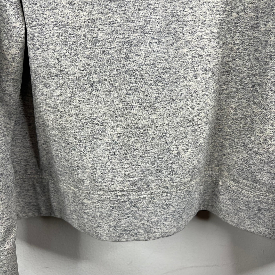 Bottega Veneta Printed Leather Zip Up Hoodie