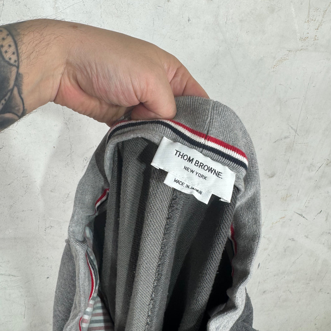 Thom Browne Tri Colored Grey Sweatpants