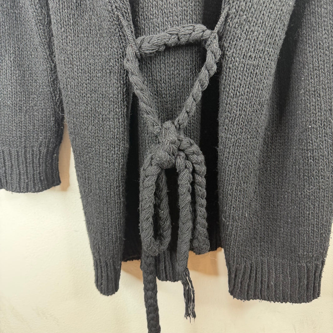 Number Nine Knit Rope Cardigan Sweater