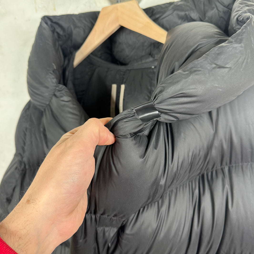 Rick Owens Puffer Poncho Jacket