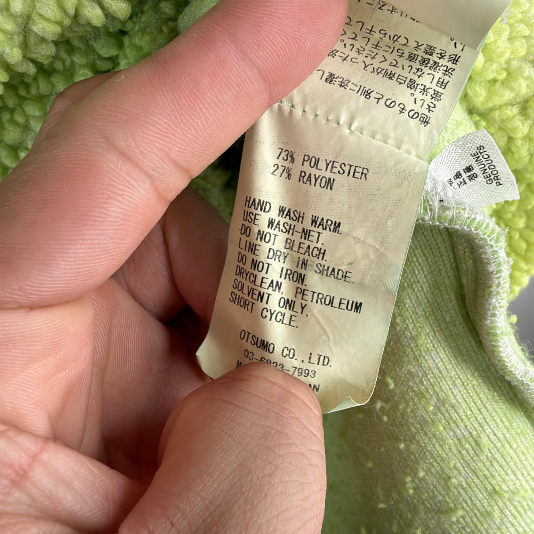 CPFM Lime Cowboy Fleece Pullover