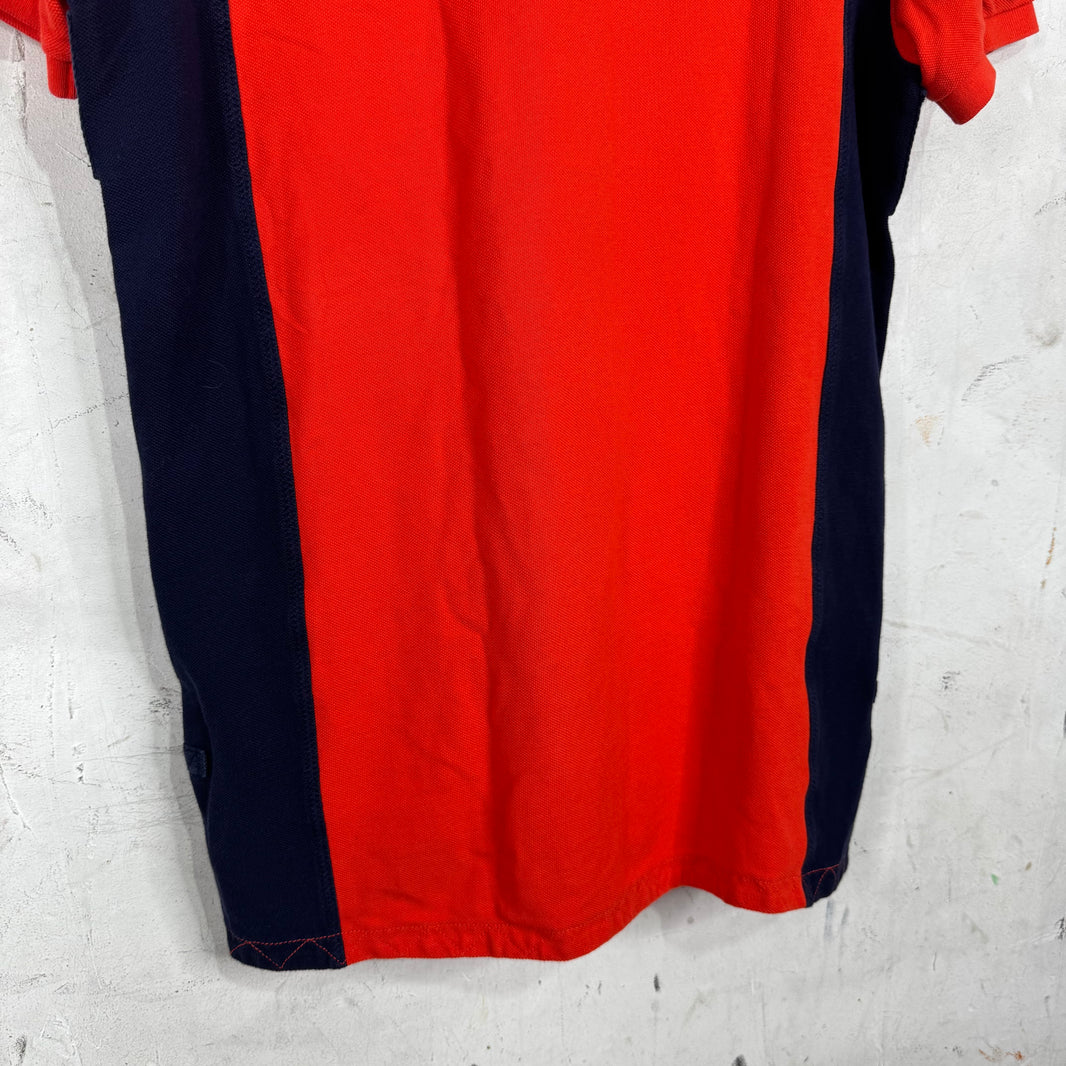 Ralph Lauren Orange Stencil Rescue Crest Pony Polo