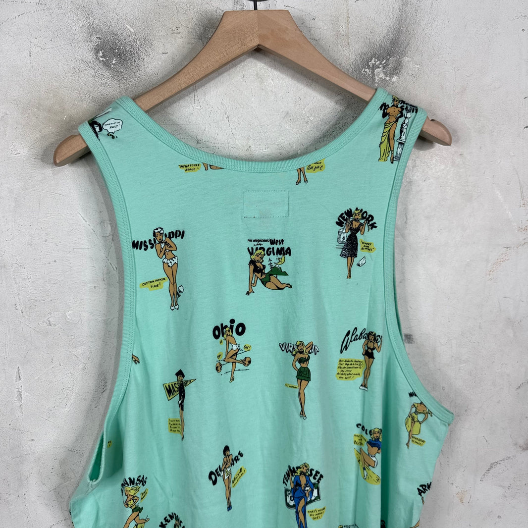 Supreme Mint Girls Tank