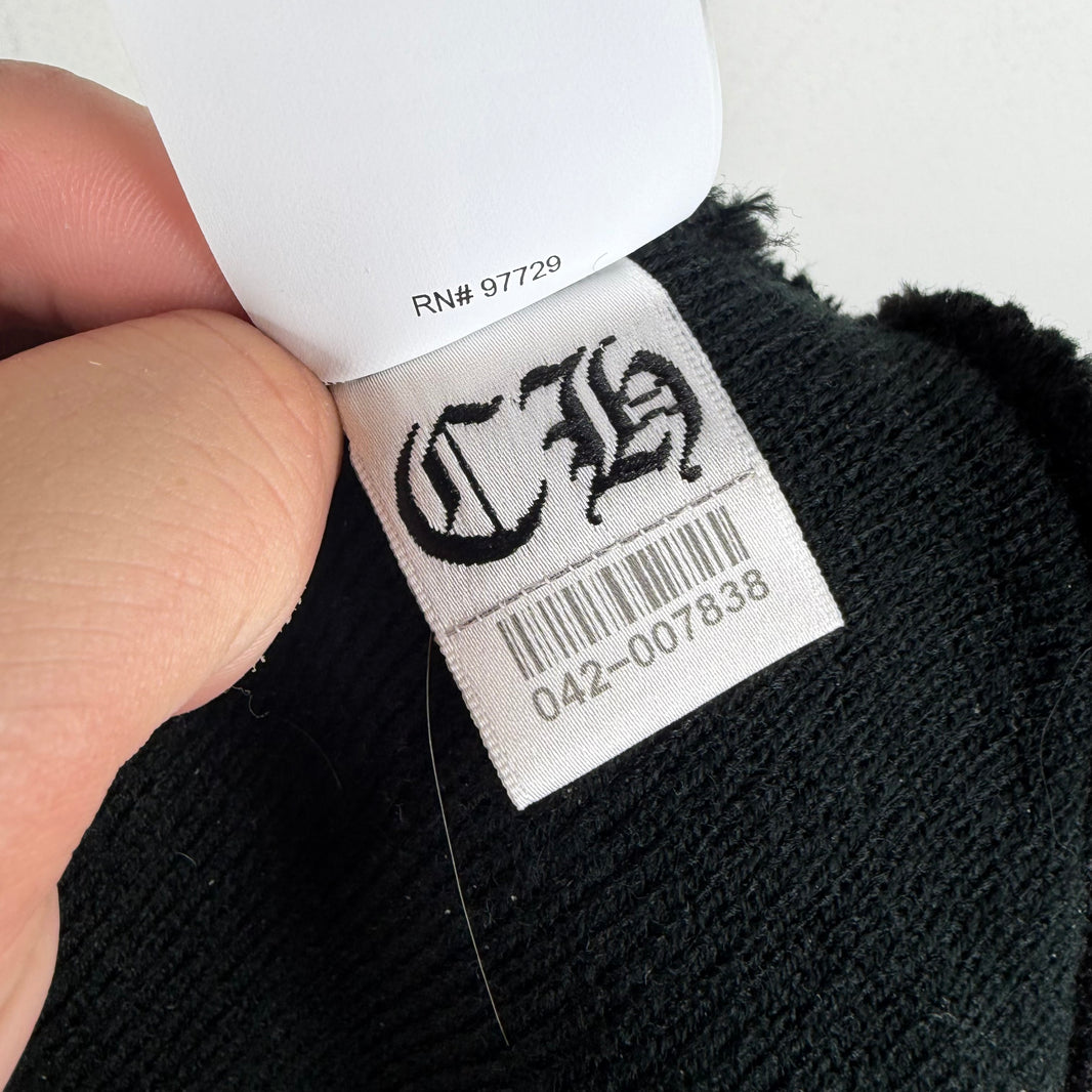 Chrome Hearts Black CH Beanie