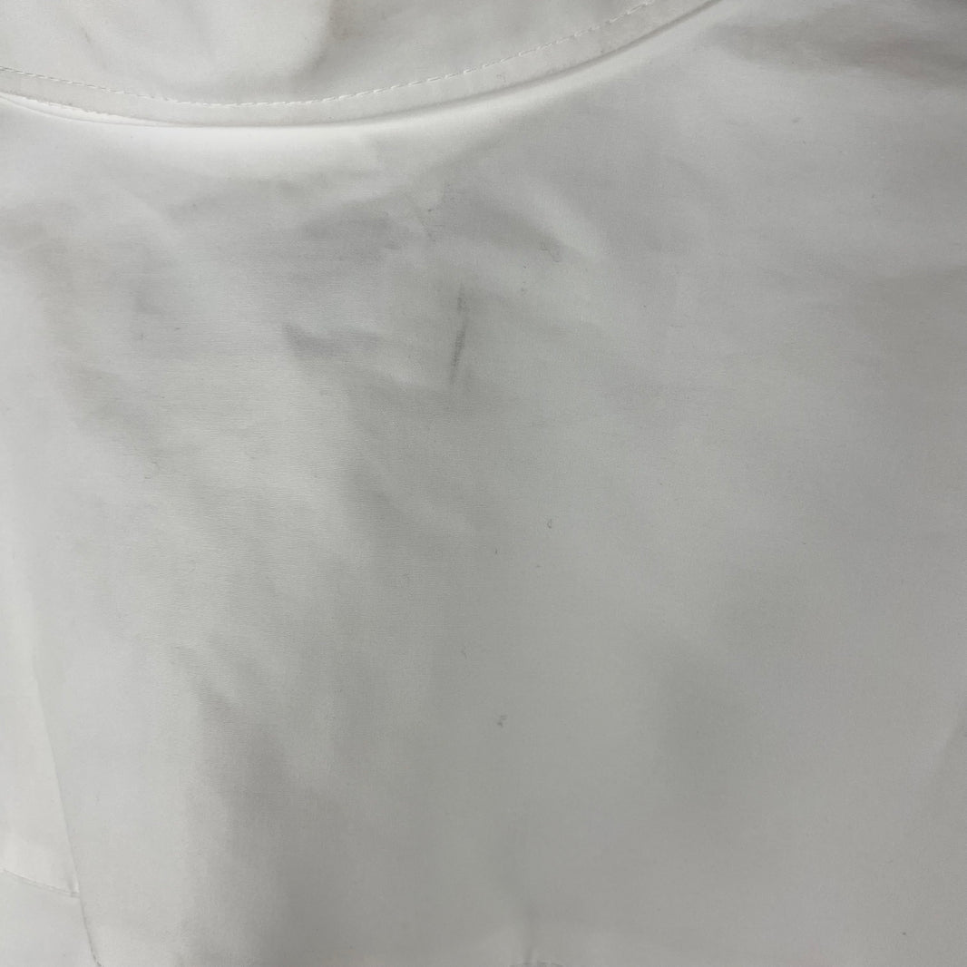 Balenciaga White Cocoon Snap Button LS Shirt