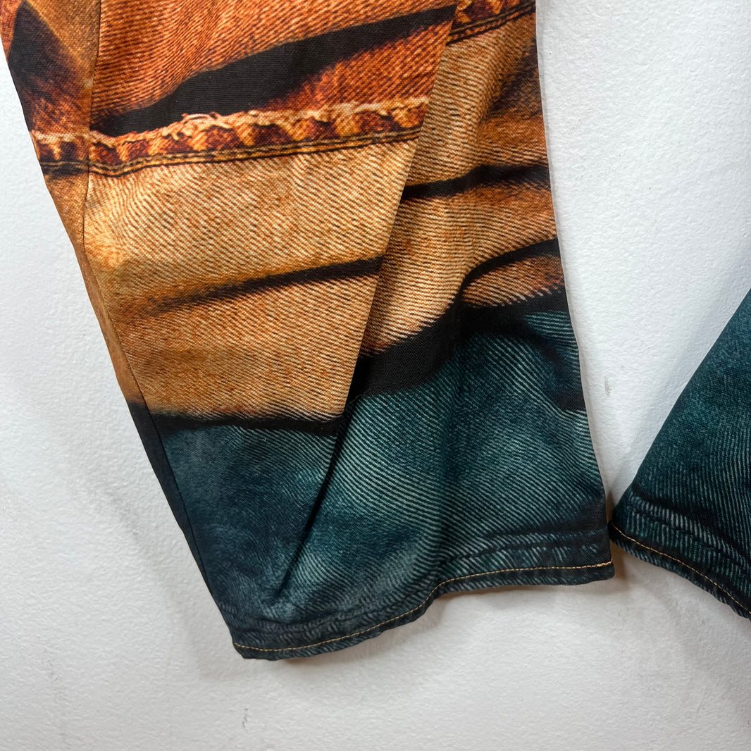 Acne Studios Belted Trompe Jeans