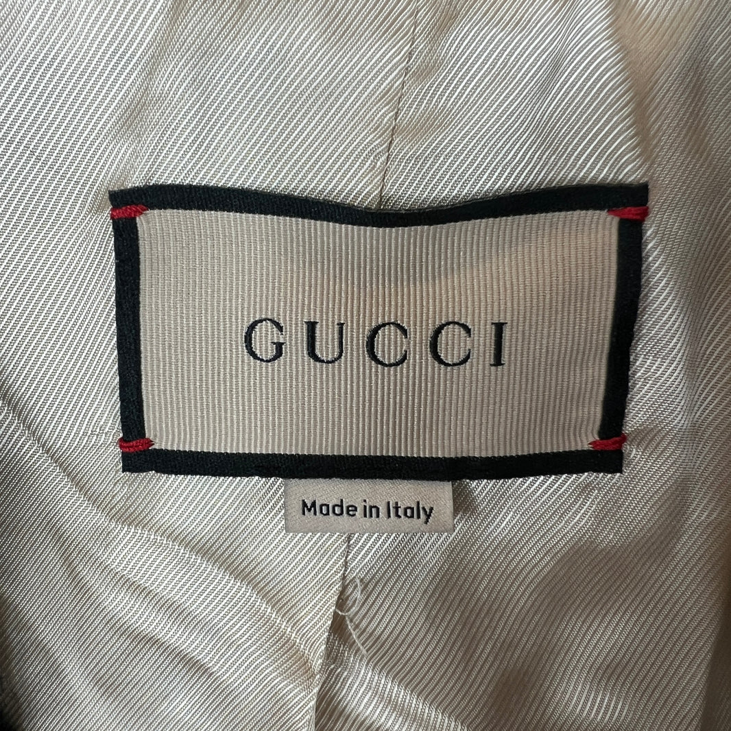 Gucci Cropped Tweed Jacket
