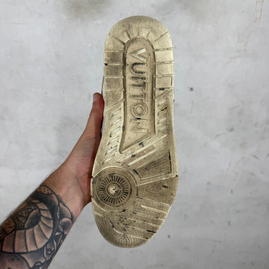 Louis Vuitton Cream Skate Sneakers