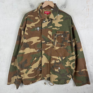 Supreme Camo Canvas Clip Jacket