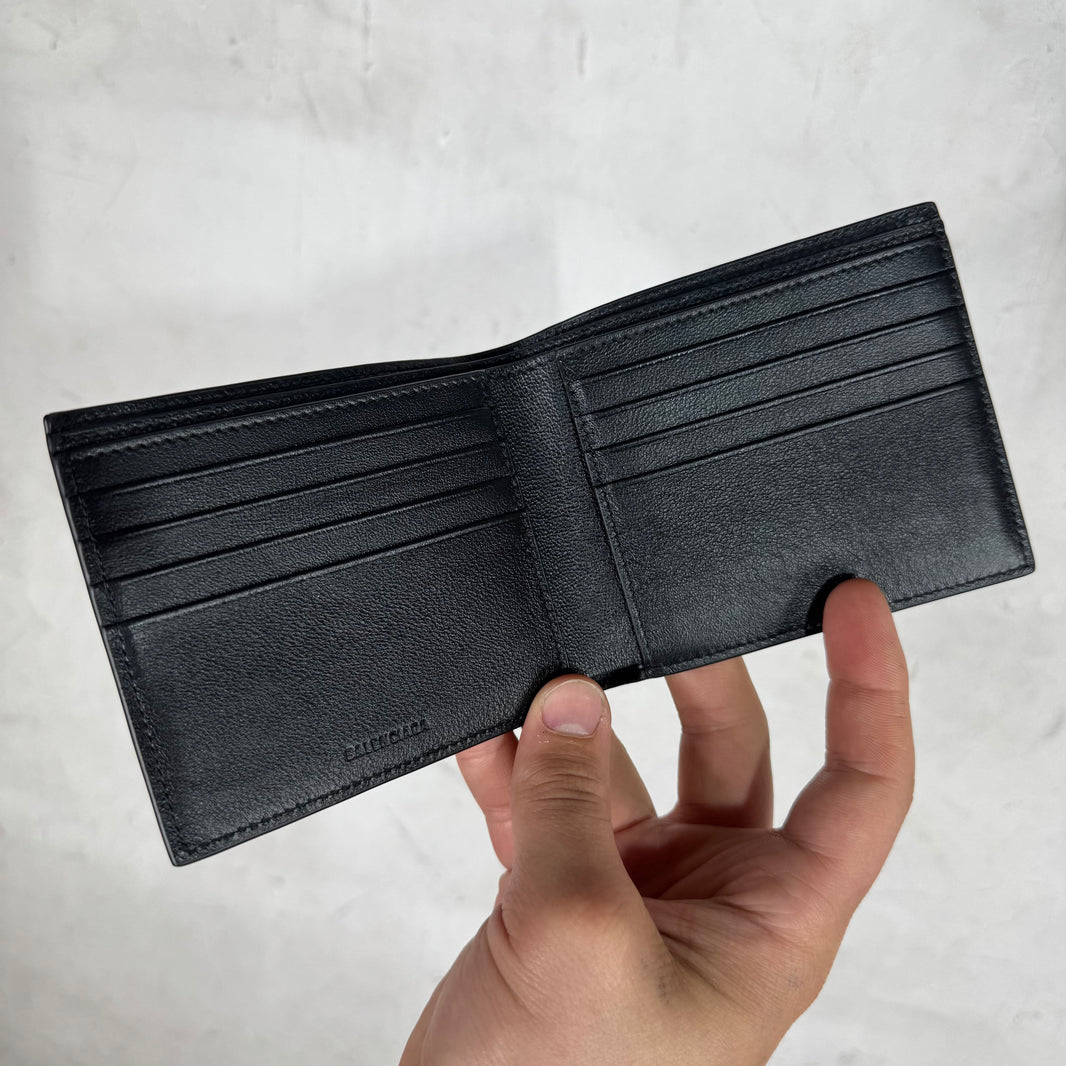 Balenciaga Interlock Logo Bifold Wallet