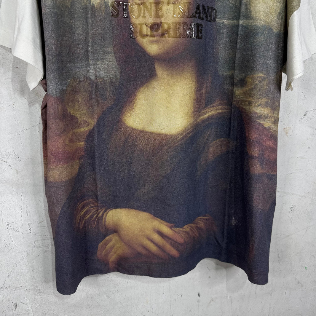 Supreme x Stone Island Mona Lisa T-Shirt