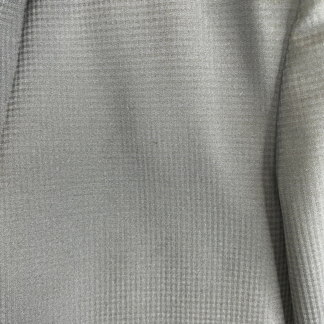Balenciaga Checkered Single Breasted Trench Coat