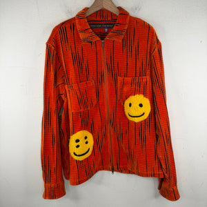 CPFM Orange Crush Terry Cloth Zip Jacket