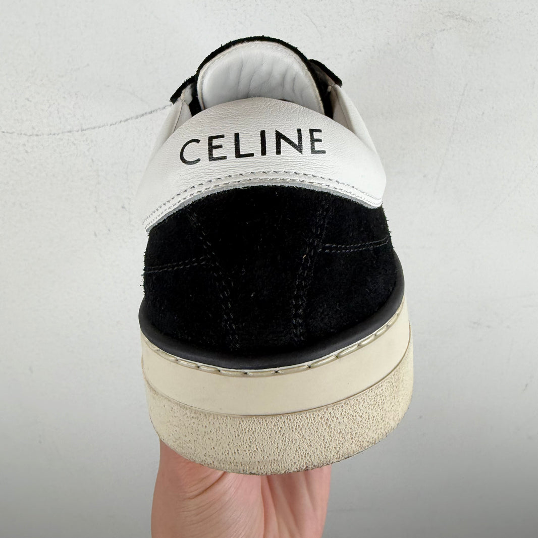 Celine Sunset Low Suede Sneakers