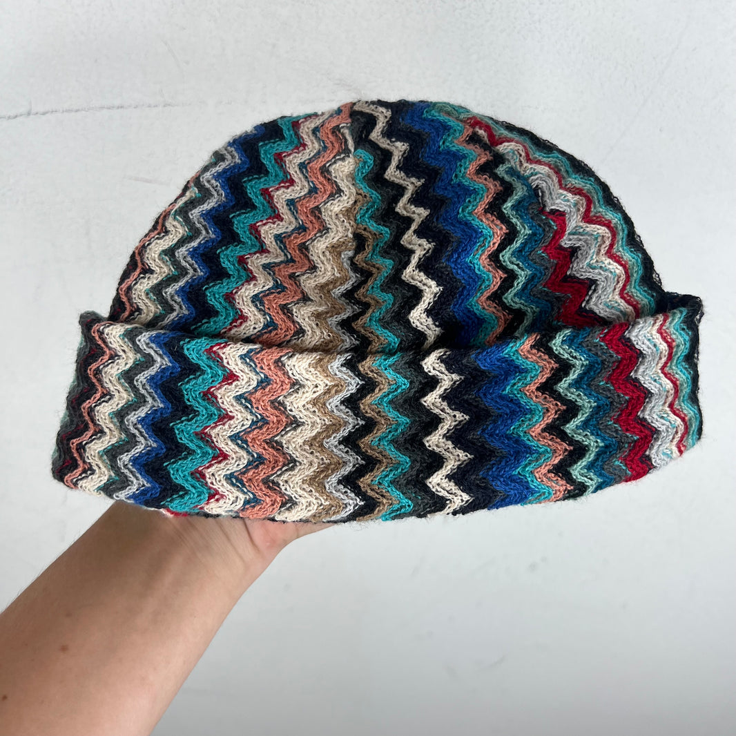 Missoni Multicolor Wool Knit Beanie