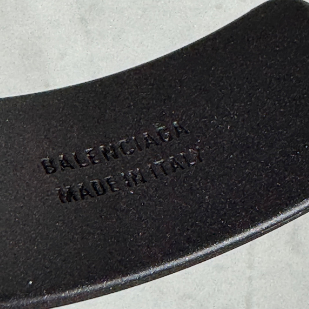 Balenciaga Rubber Logo Hospital Bracelet