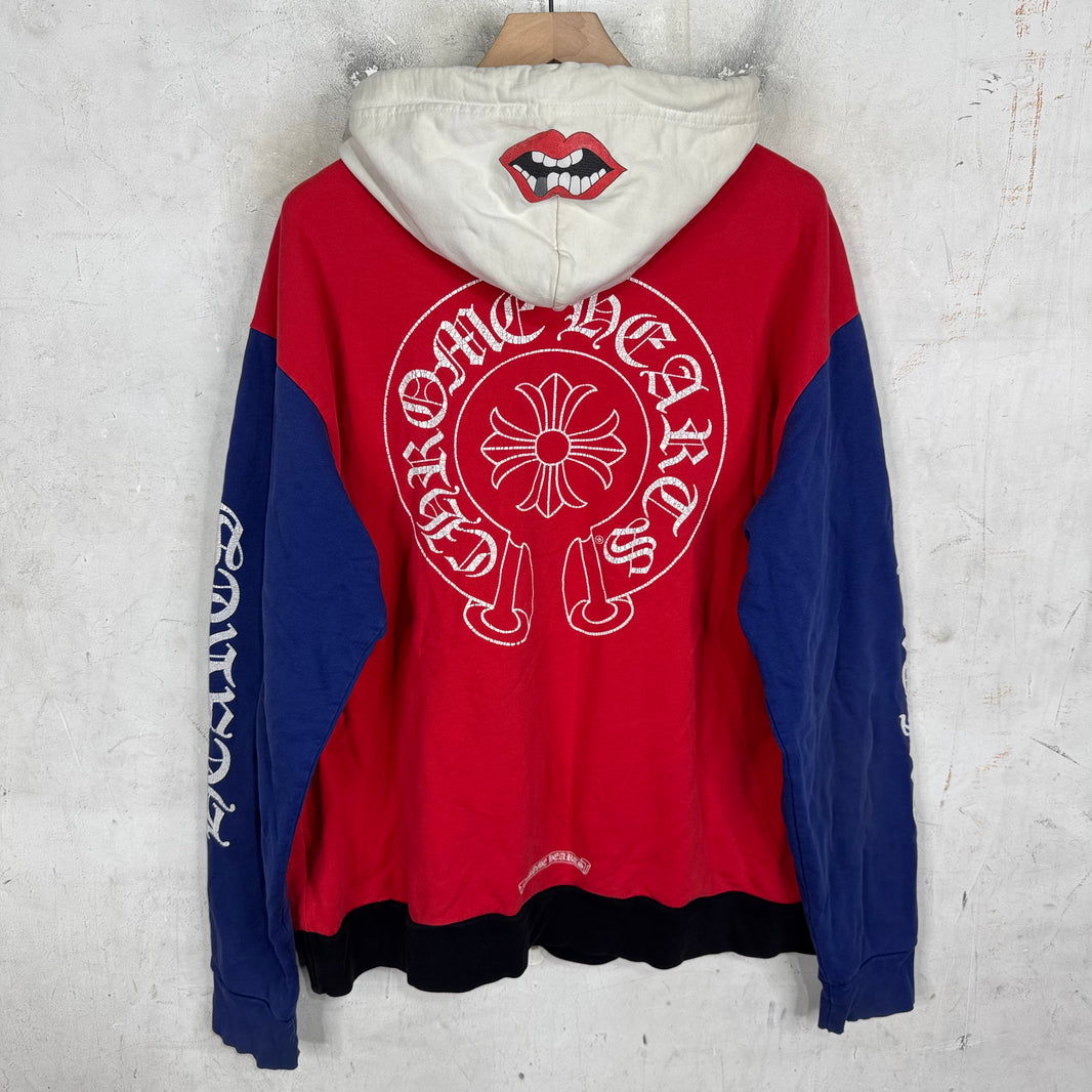 Chrome Hearts Matty Boy Colorblock CHomper Hoodie