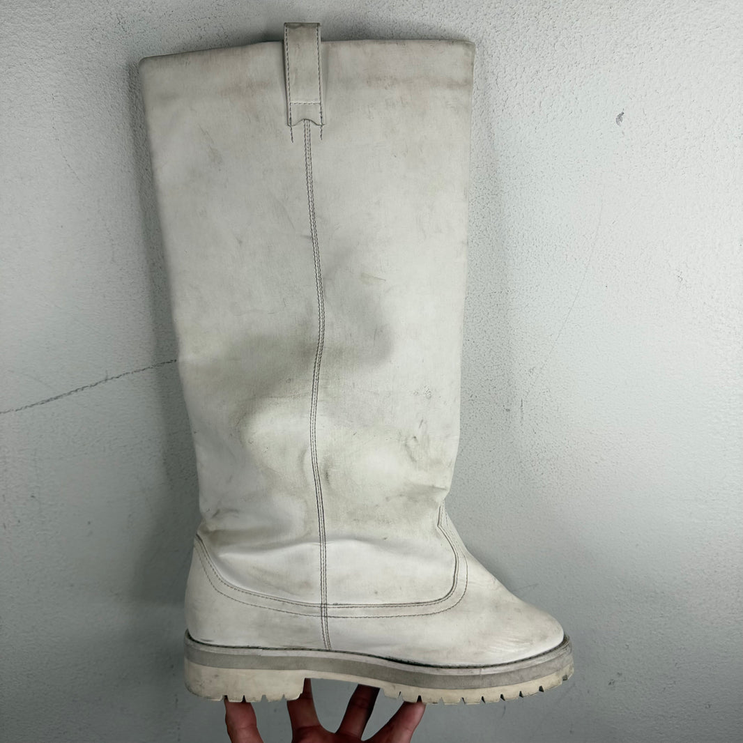 Anonymous Club White Shaft Boots