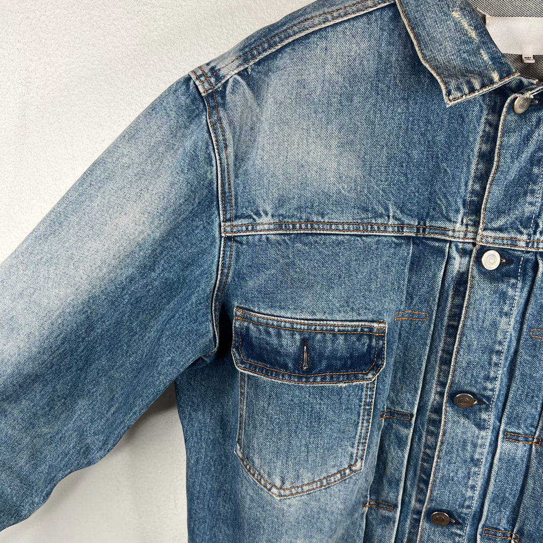 Margiela Distressed Washed Denim Jacket