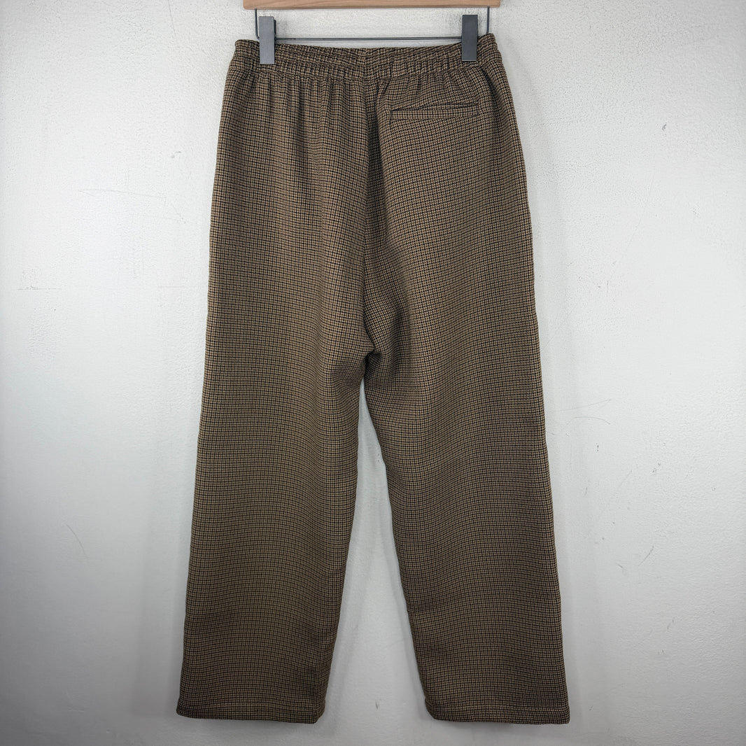 Willy Chavarria Houndstooth Elastic Band Lounge Pants