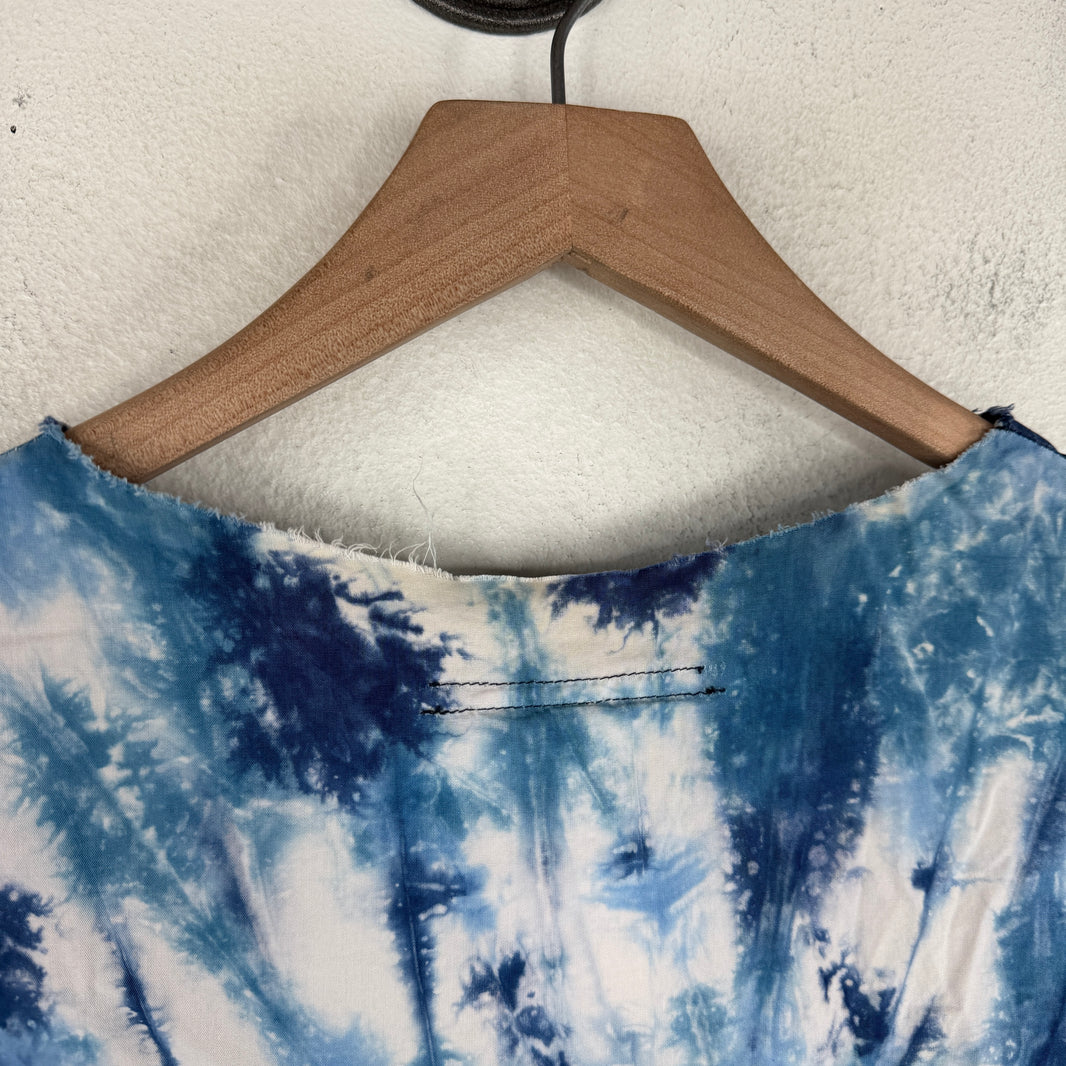 Craig Green Collarless Tie Dye Shirt