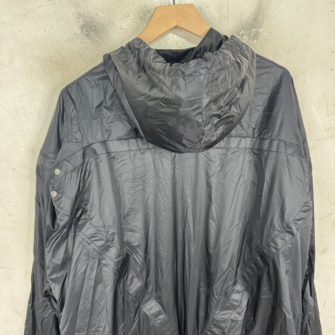 Rick Owens Babel Nylon Tent Hoodie