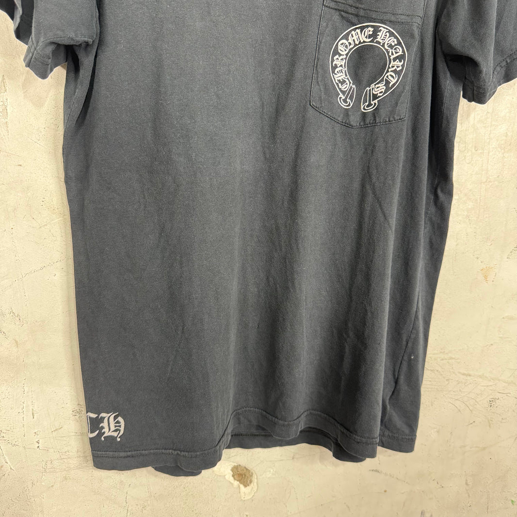 Chrome Hearts Malibu Faded Horseshoe Cross T-Shirt
