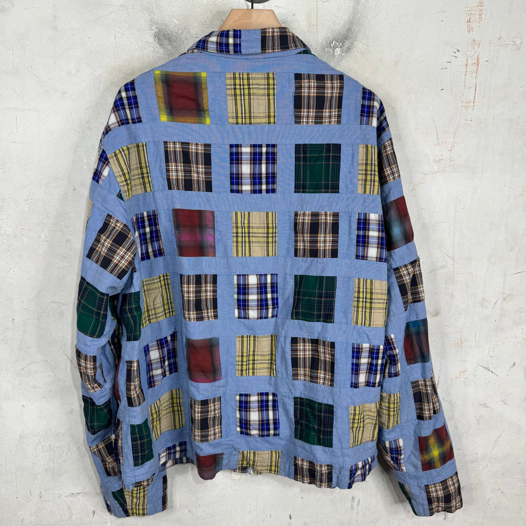 Stussy Plaid Patchwork Jacket
