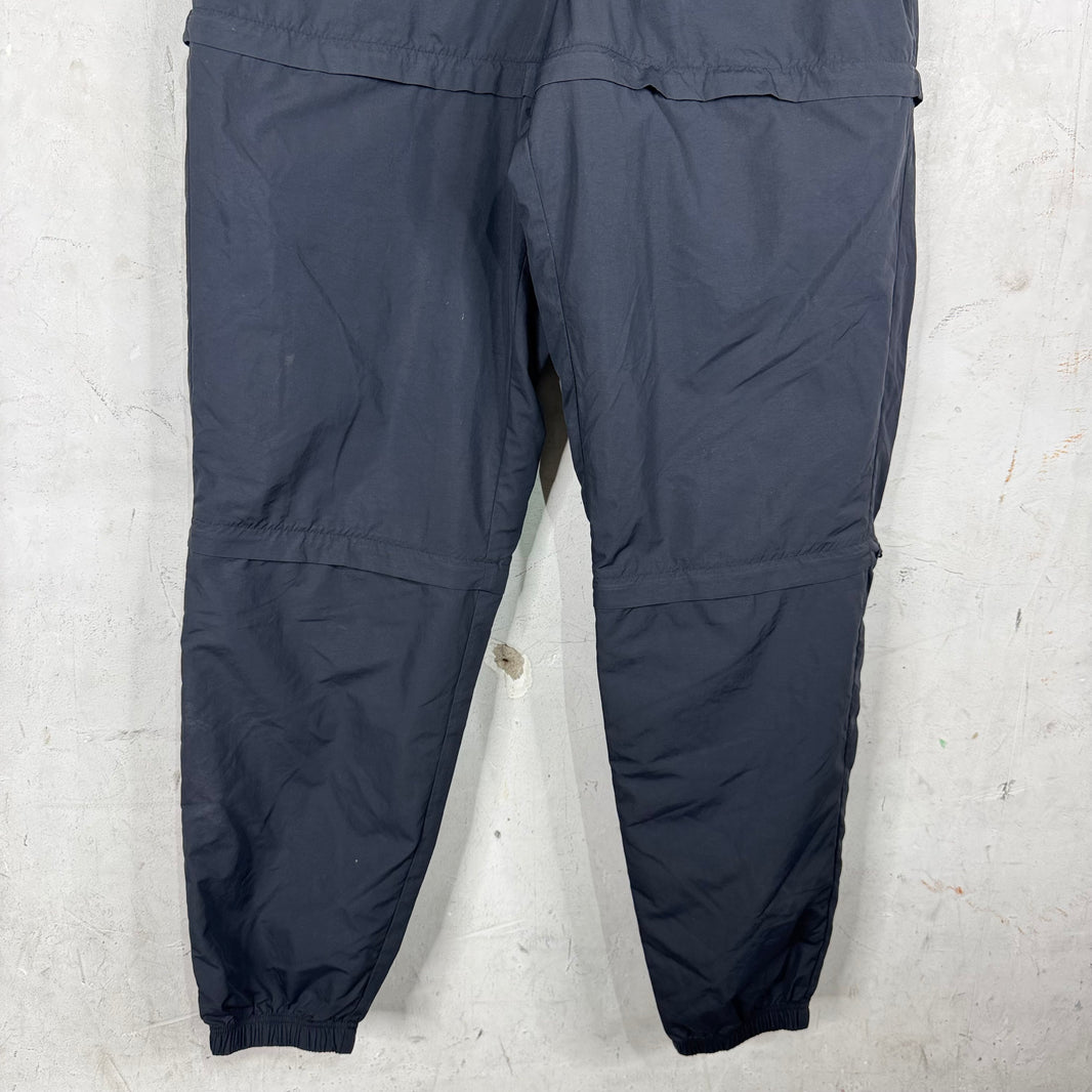Balenciaga Black Logo Convertible Track Pants