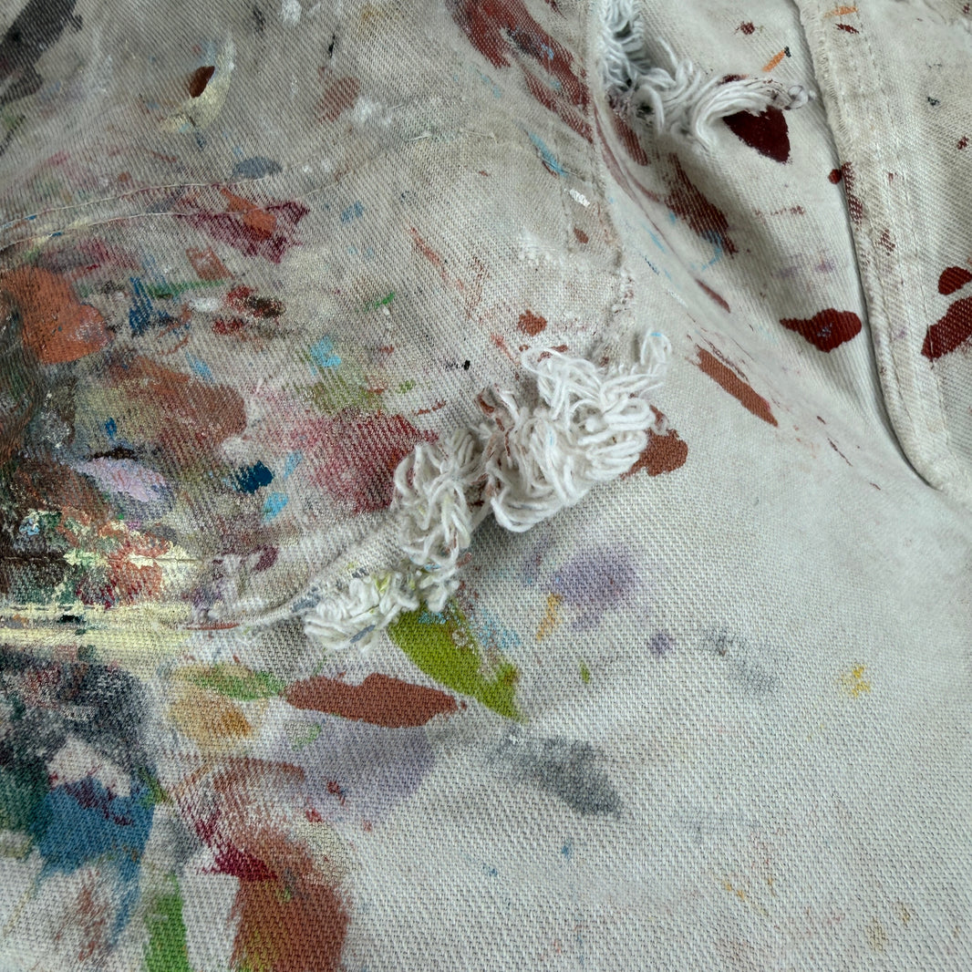 Vintage Dickies Paint Splattered Carpenter Trousers