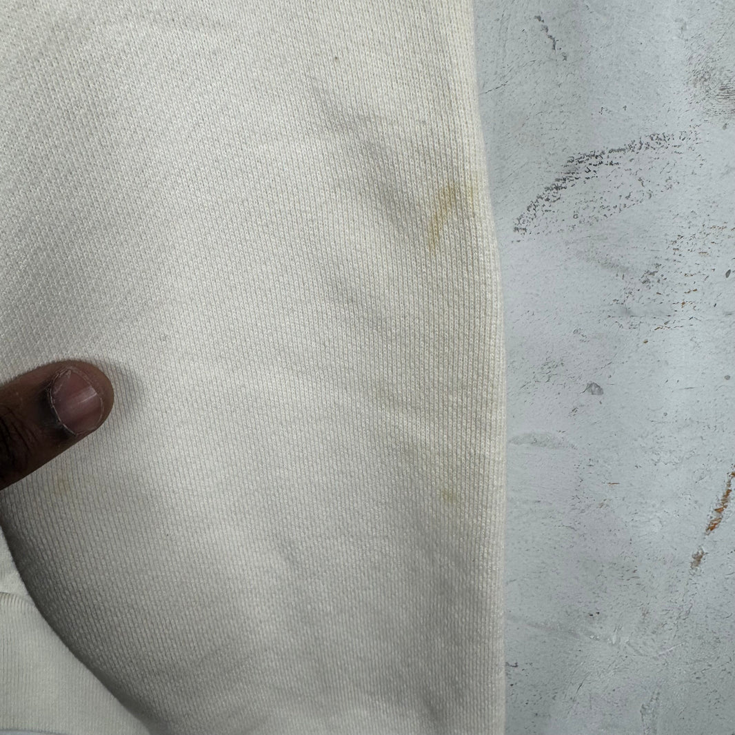 Gucci Beige Double G Embroidered Crewneck