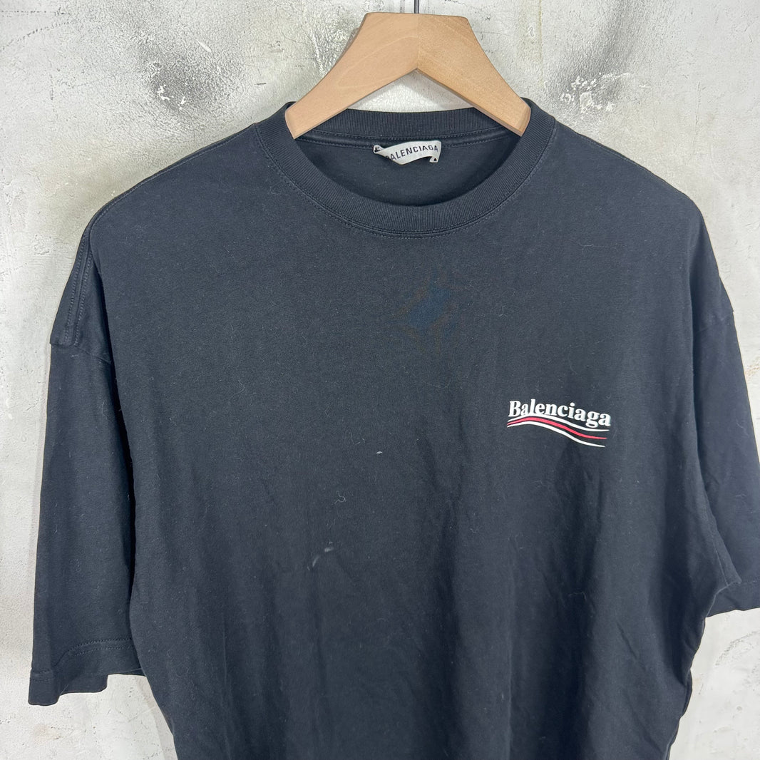 Balenciaga Black Campaign OG T-Shirt