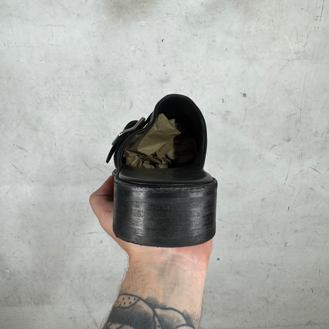 Our Legacy Black Camion Mules