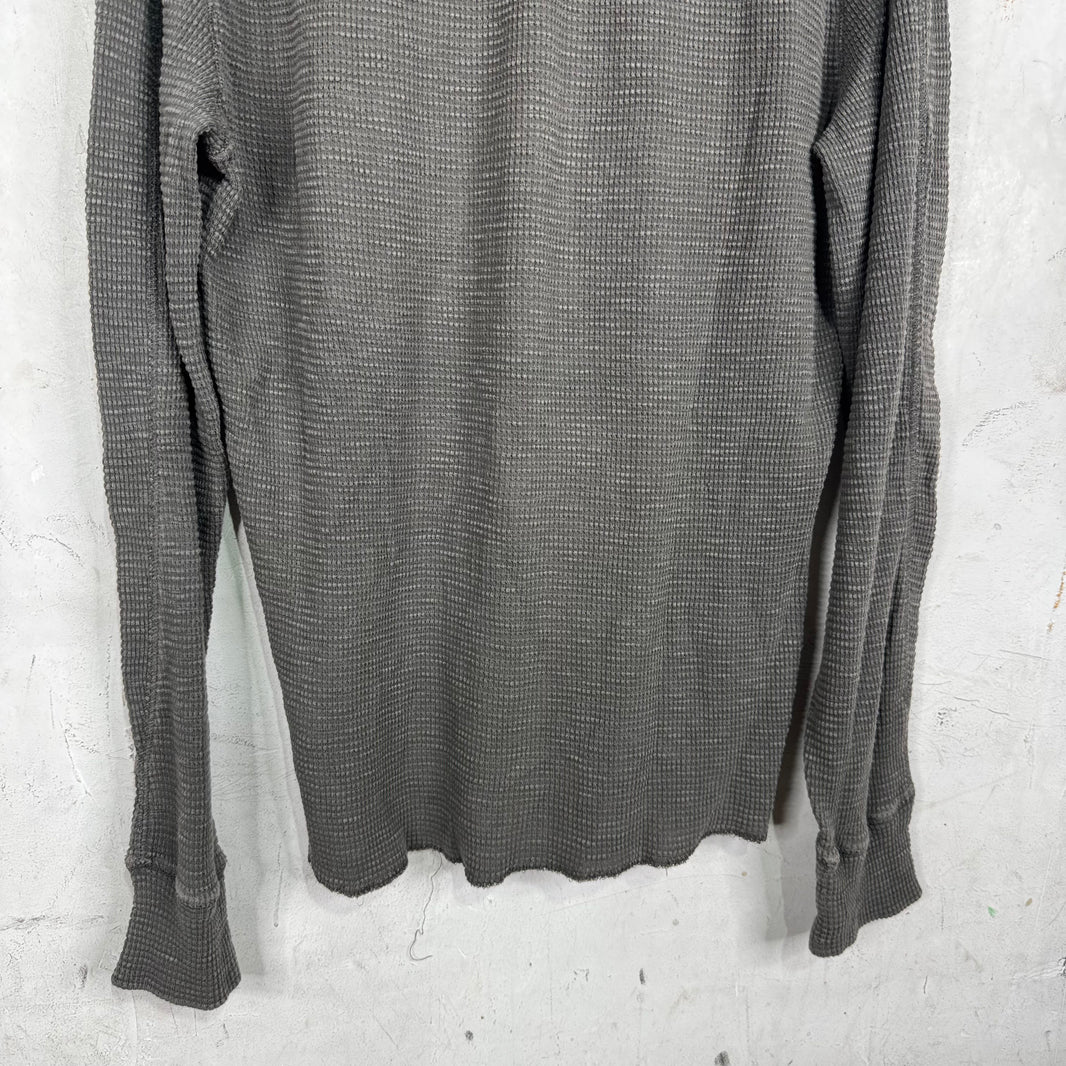 RRL Grey Thermal Shirt