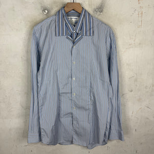 CDG Shirt Double Layered Stripe LS Shirt