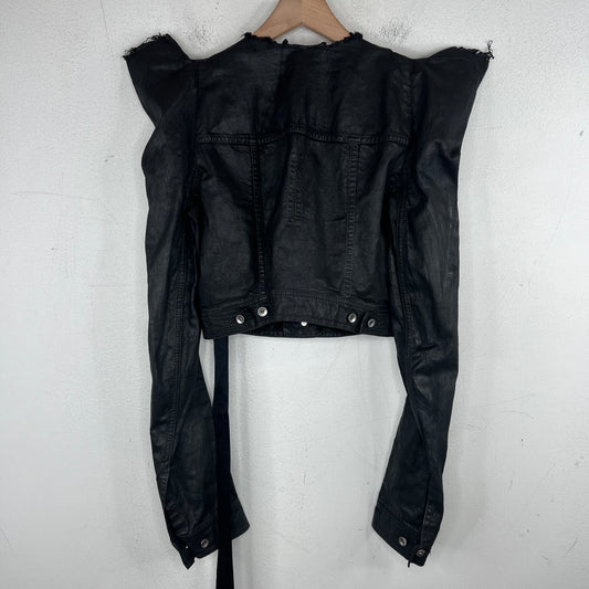 DRKSHDW Tec Trucker Waxed Denim Jacket