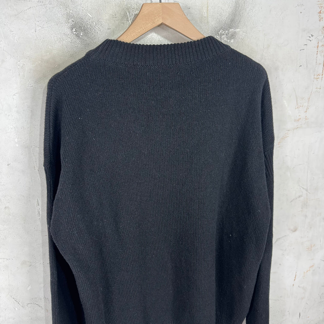 Marni Fuzzy Squiggle Logo Sweater