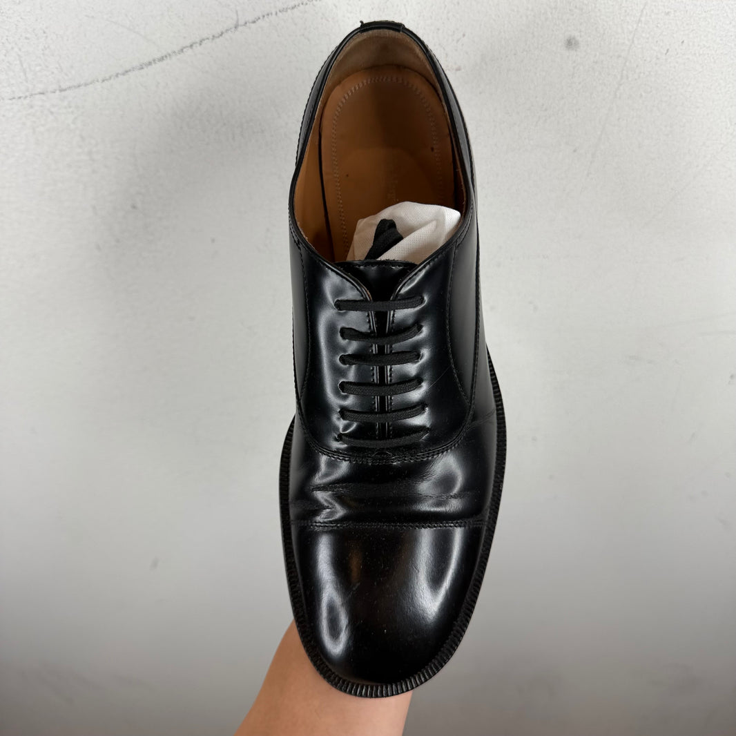 Margiela Black Leather Derbies